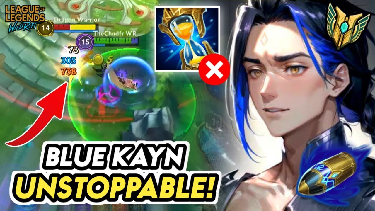 THIS BLUE KAYN BUILD HAS ZERO COUNTER PLAY!! 🔥🔥 (100% BROKEN STRATEGY) | Wild Rift