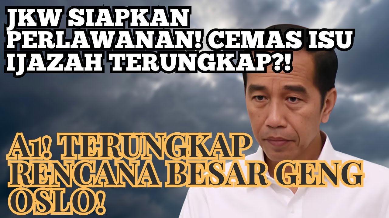 JKW & GENG SOLONYA! INI INFO A1 DARI ORANG DALAM! RENCANA MENGERIKAN DIBUAT?!