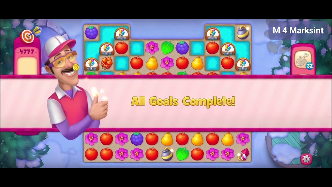 PLAYRIX GARDENSCAPES || GARDENSCAPES Level clearing || LEVEL 4777, 4778, 4779 || #4777, #4778, #4779