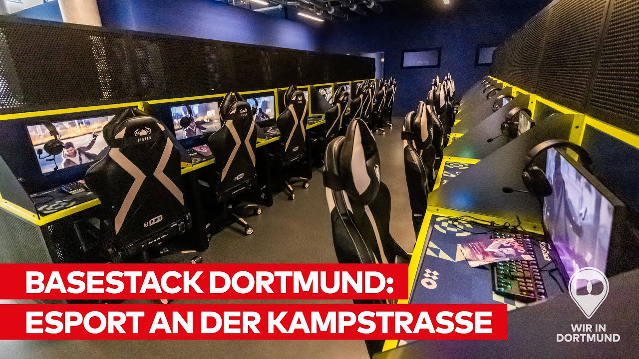 BaseStack eröffnet Esports Arena an der Kampstraße in Dortmund