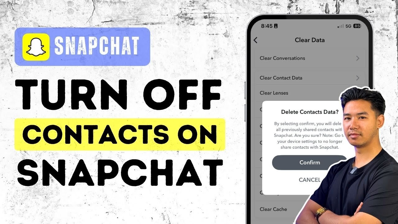 How To Turn Off Contacts On Snapchat