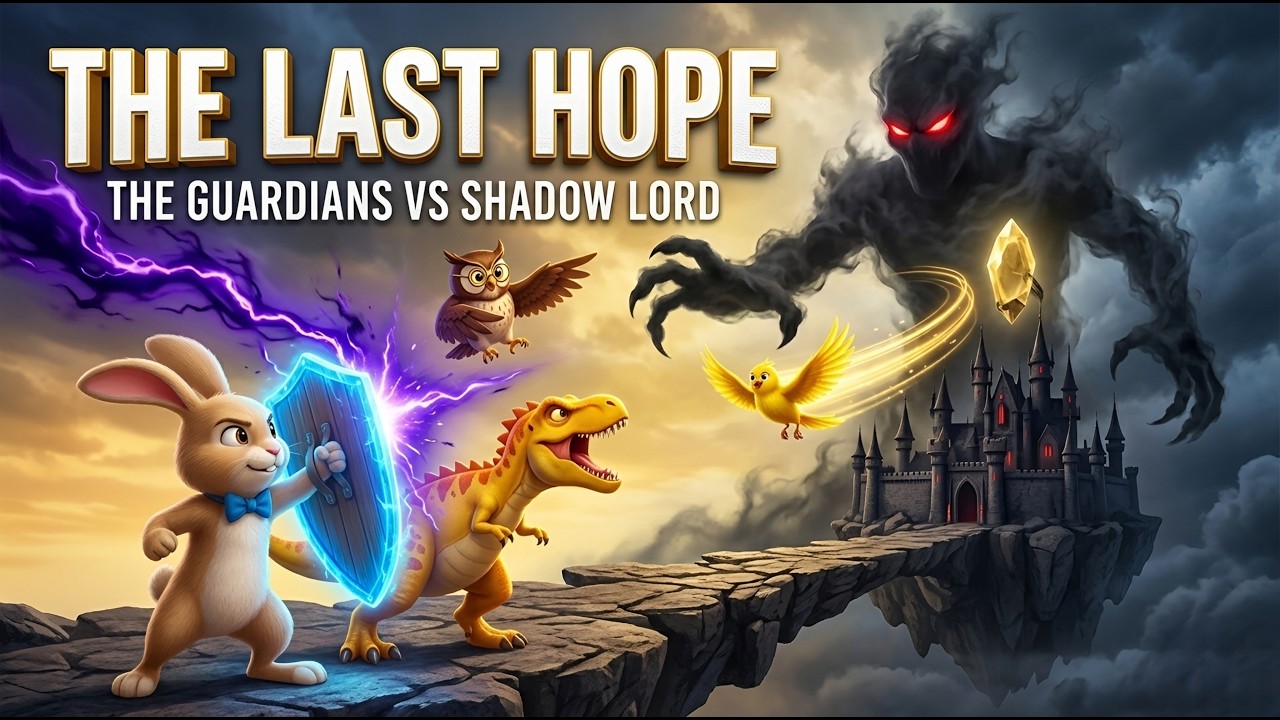 The Last Hope: Guardians vs Shadow Lord ⚔️ | Animated Fantasy Adventure Story #animation #aistory