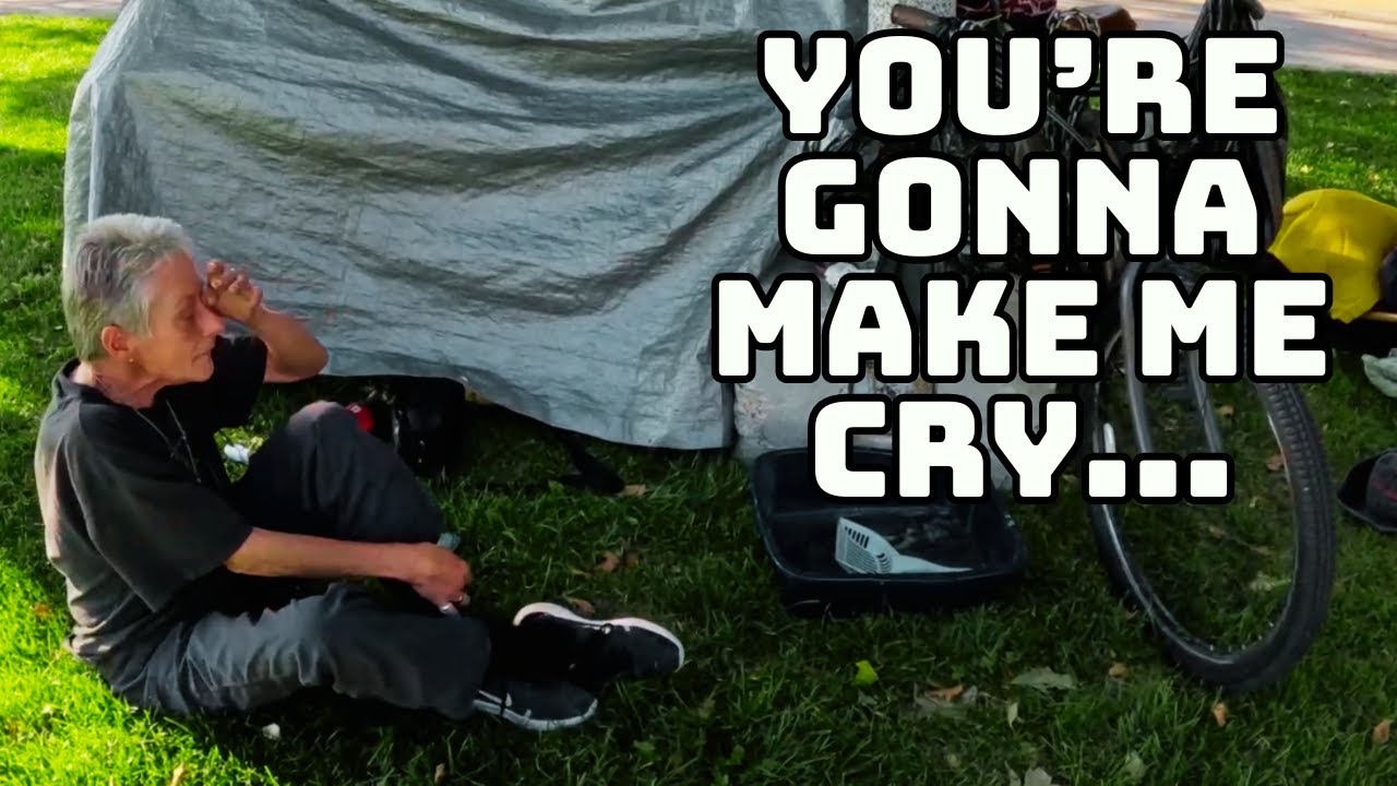 When a tarp turns into an apartment!