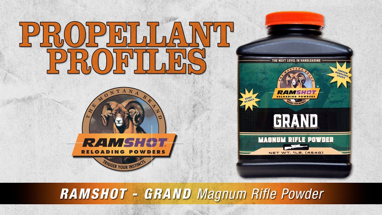 RAMSHOT GRAND - Propellant Profiles