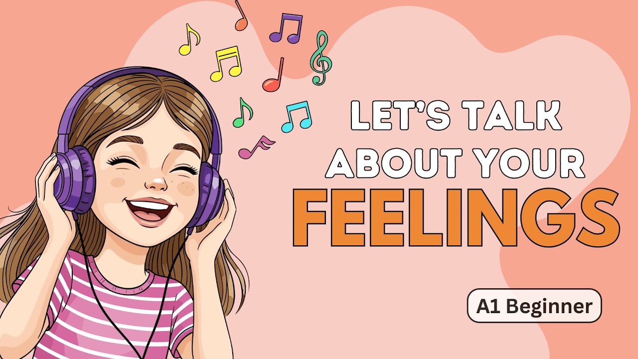 Learn How to Express Feelings in English | A1 Beginner | English Conversation