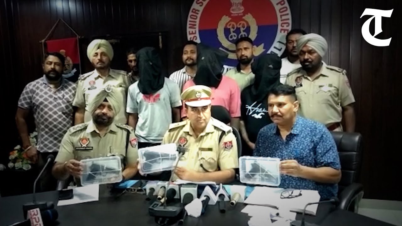 Jalandhar rural police nab 3 members of Ravi Gujjar gang with 3 pistols, 3 live rounds, 40 gm heroin