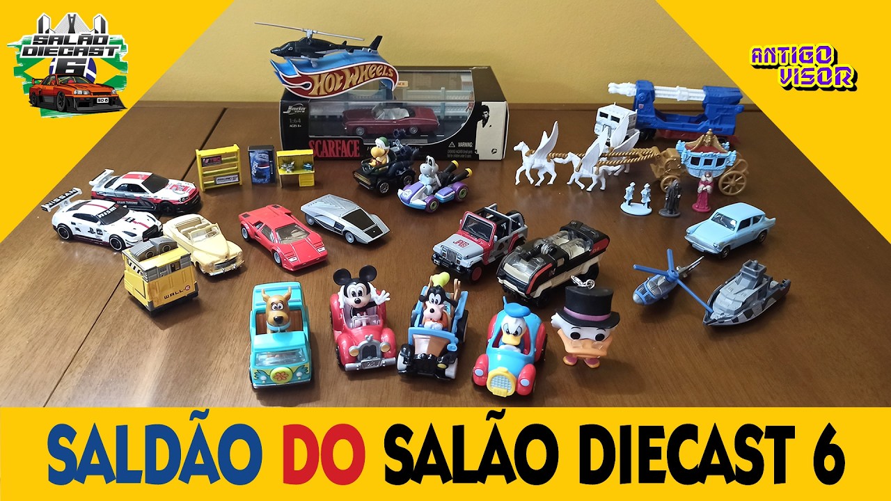 SALDÃO SALÃO DIECAST 6 - ABERTURA DE HOT WHEELS TEMÁTICOS DE 2025 - LOTE DE MINIATURAS INÉDITAS
