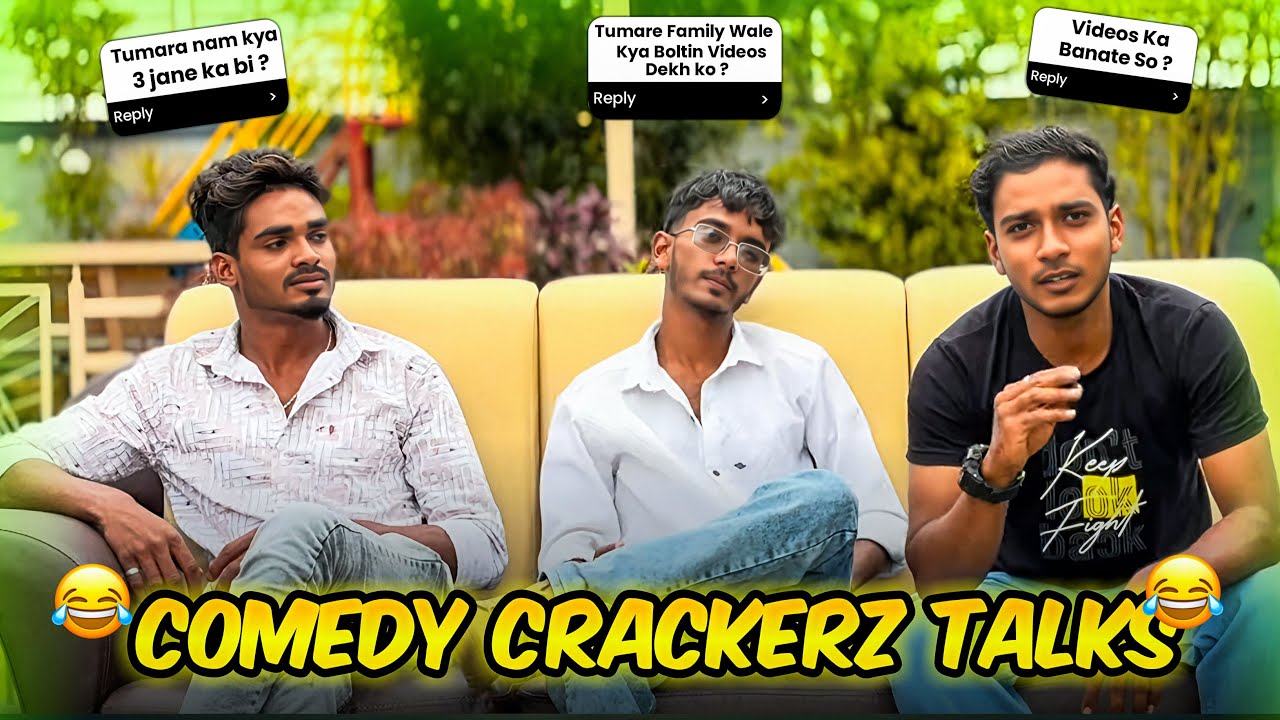 Comedy crackerz || talks || 😂😂