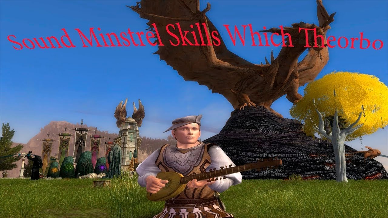 [Лотро секрет] Звук музыки умений менестреля с теорбой