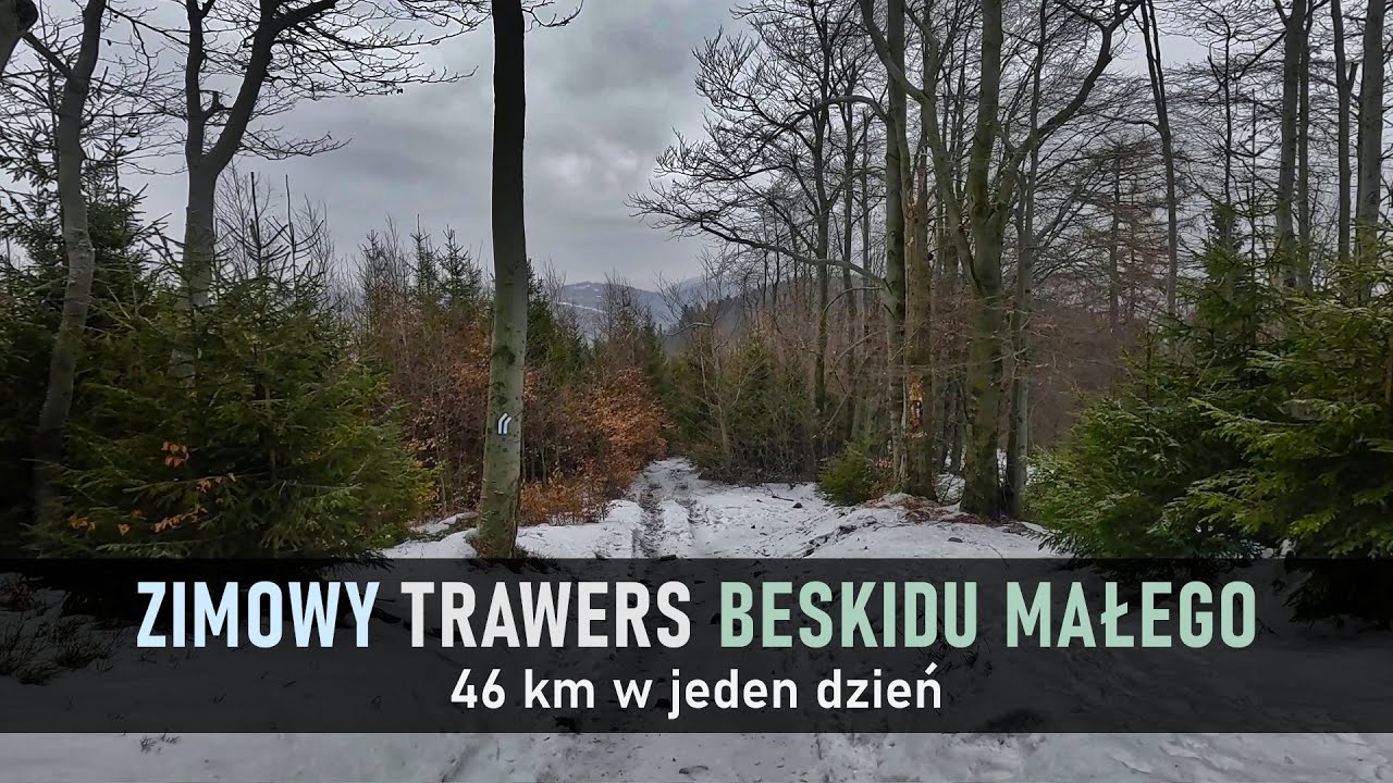 Zimowy trawers Beskidu Małego