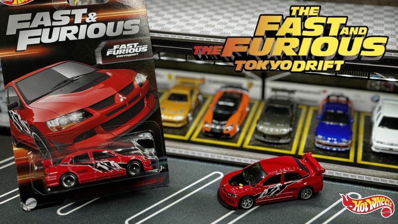 Hot Wheels Tokyo Drift Mitsubishi Evo Unboxing + Wheel Swap!