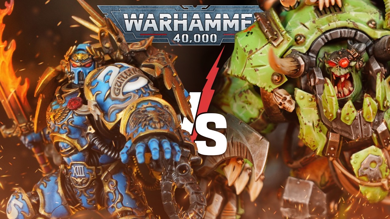 **NEW CODEX!!** Space Marines vs Orks | Warhammer 40k Battle Report