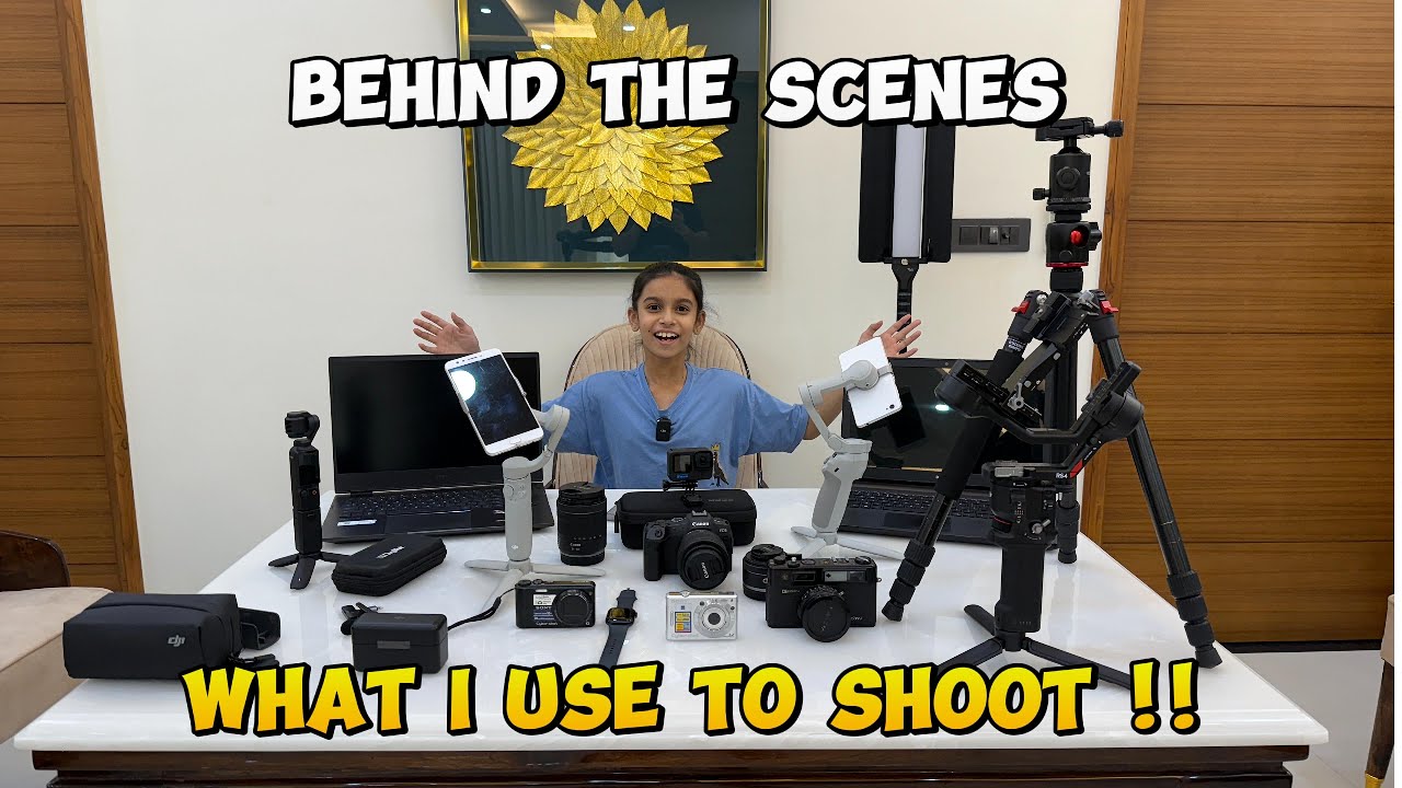 All My Gear: Cameras, gimbals & mic setup