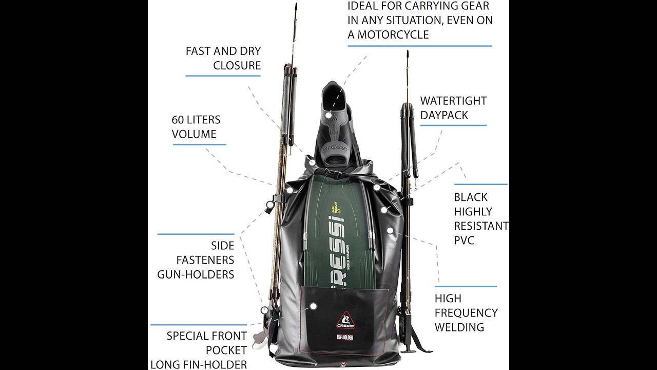 UNBOXING spearfishing bag!!