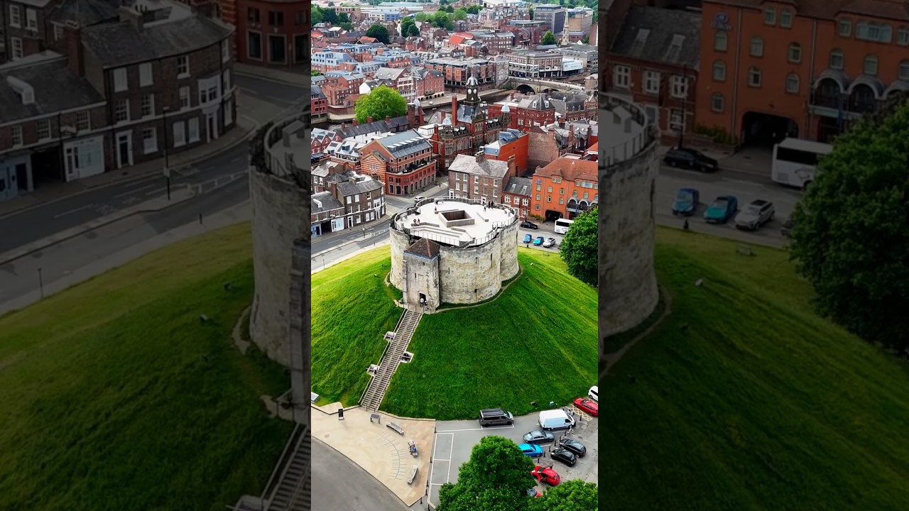 The Rise and Fall of Clifford&rsquo;s Tower: A Story in Stone ⚔️🏛️ #York #Clifford #CliffordTower #travel