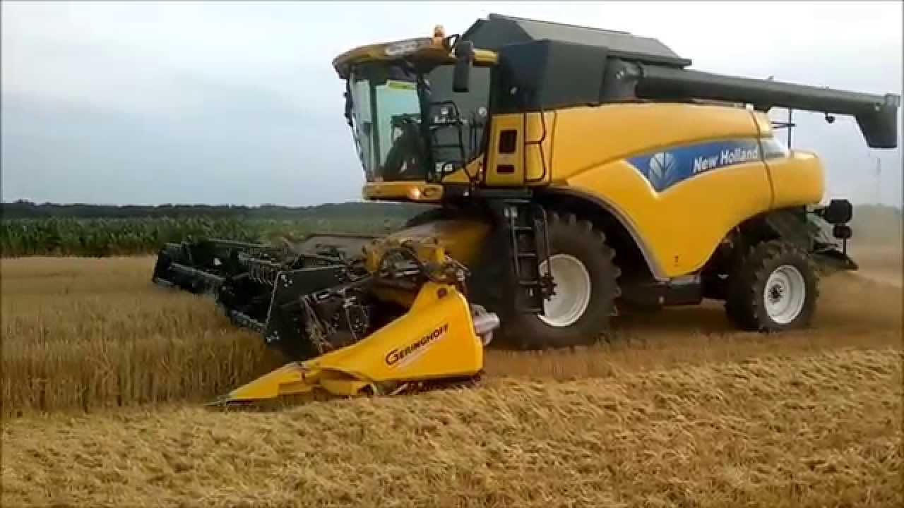 ŽETEV JEČMENA 2013, HARVESTING BARLEY 2013 (Kmetija Cigüt)