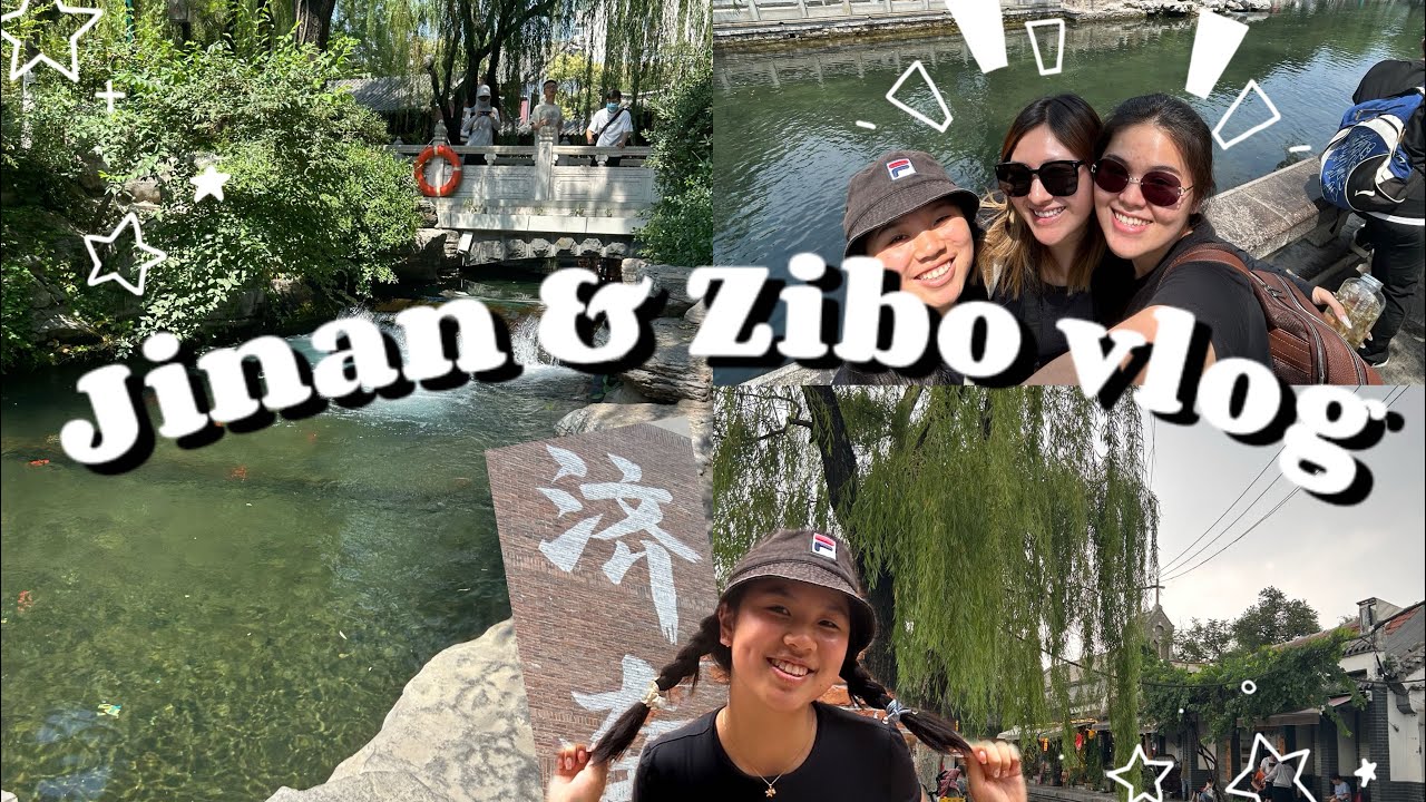 Jinan & Zibo vlog || visiting gardens & trying famous skewers