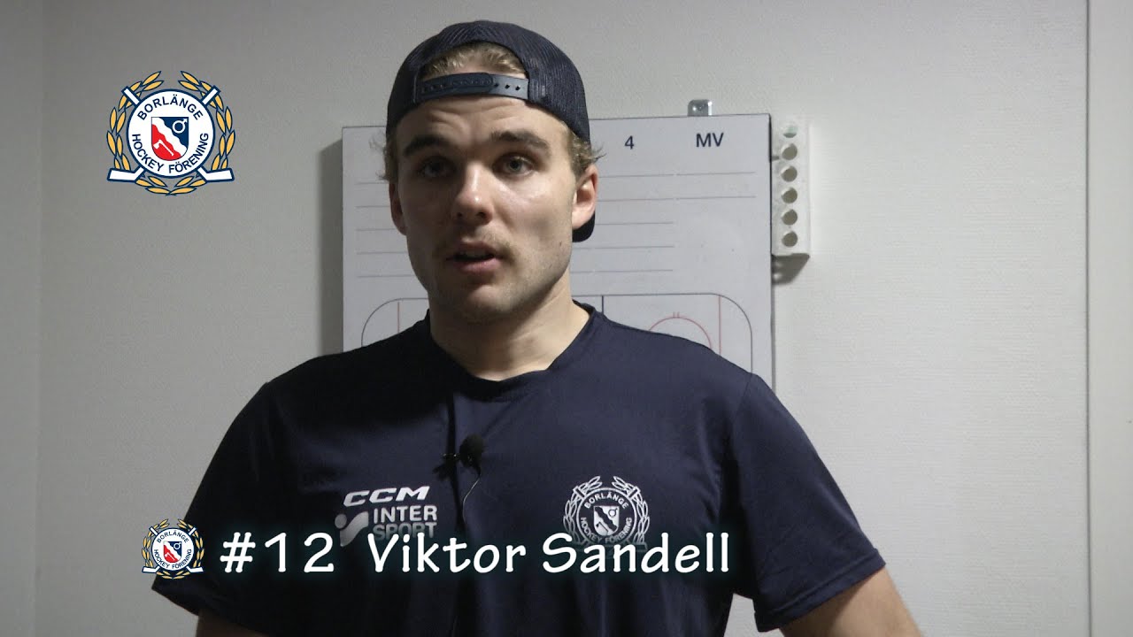 20251123 Borlänge HFs #12 Viktor Sandell efter hemmasegern mot Väsby