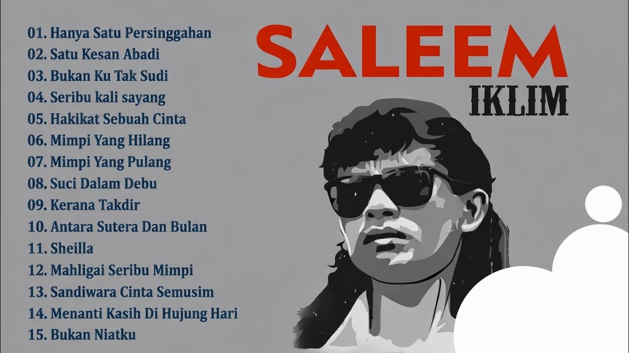 FULL ALBUM SALEEM | IKLIM #SALEEM #LAGUMALAISYA #viral 