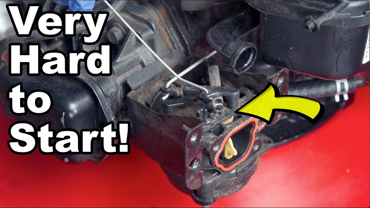 Briggs & Stratton E-Series Hard to Start? Try This FREE Fix! (Auto Choke Problem Solved)