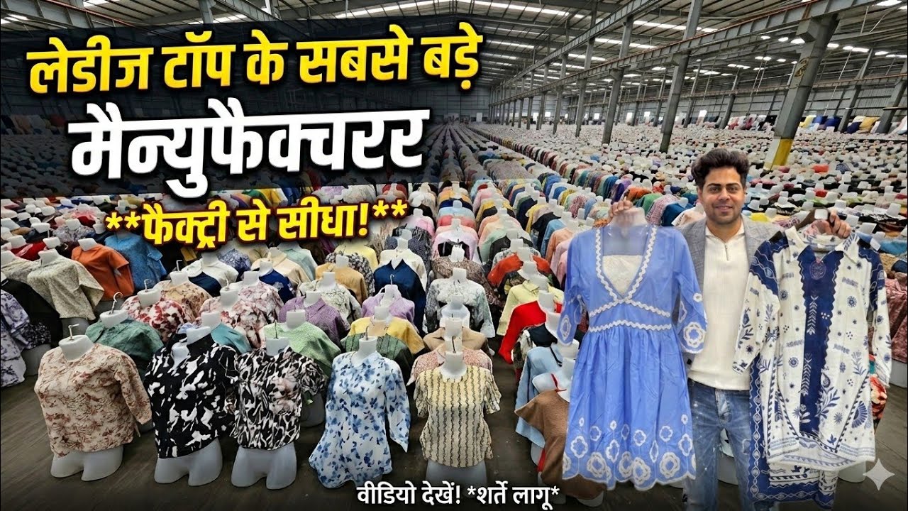 Ladies Tops Wholesale Market Delhi | Ladies suits Manufacturer,Cord sets , Kurti wholesale