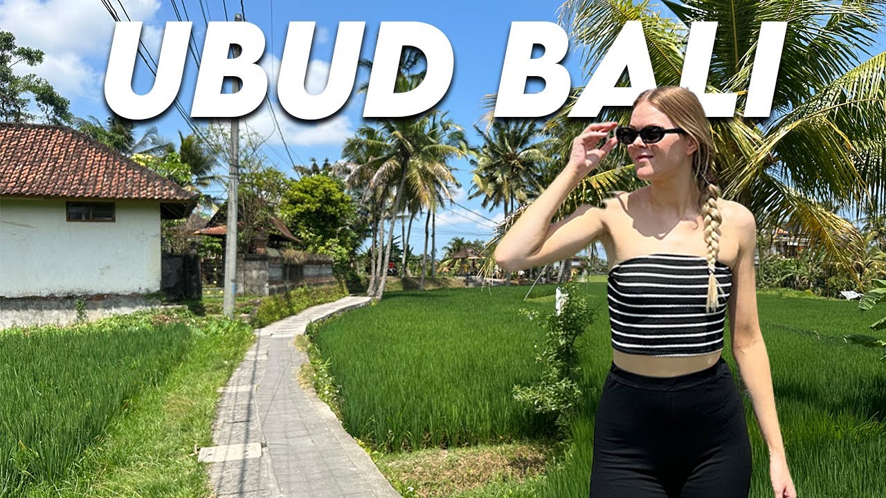 Ubud Bali travel vlog 🇮🇩 Getting sick, Cretya day club & cafe hopping