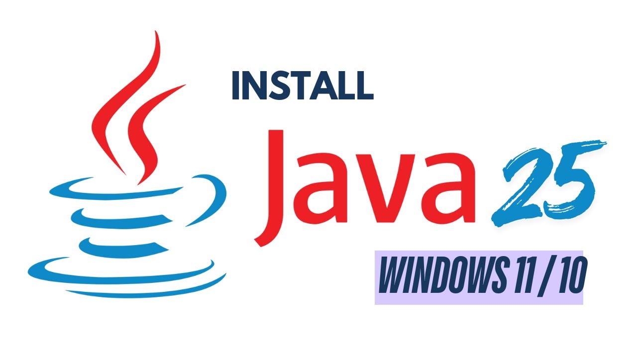 Как установить Java в Windows 11/10 (Java JDK 25)