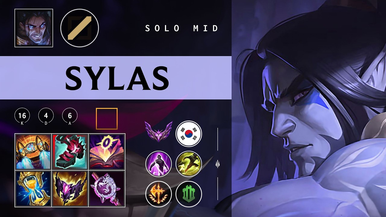 Sylas Mid vs Ahri - KR Master Patch 26.03