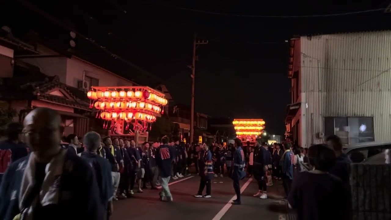 2025 志度祭り 宵宮 寶組 魁組 旭組