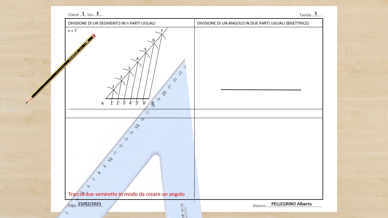 1.5 - COSTRUZIONI GEOMETRICHE ELEMENTARI - 2