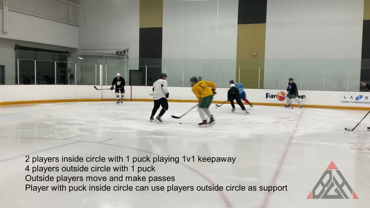 Passing Puck Control and Skating Skills