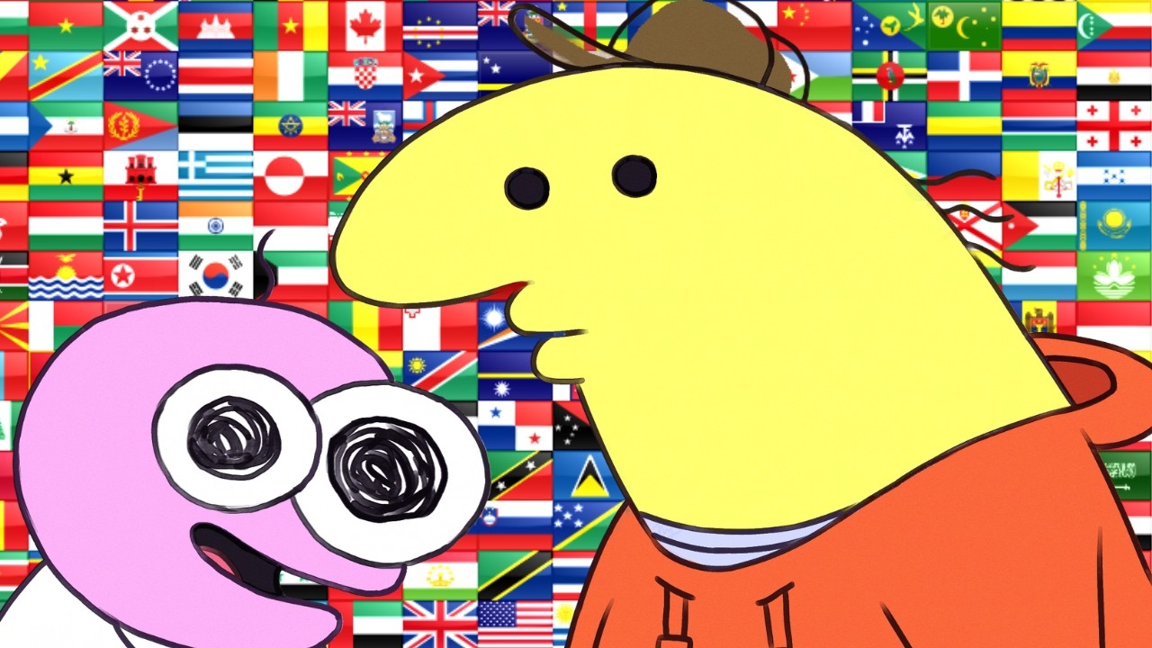 Countries Portrayed by SMILING FRIENDS (Read Description)