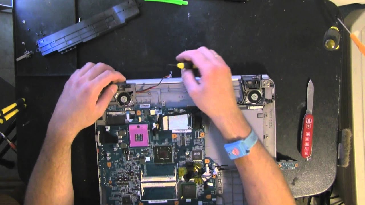 SONY VGN NR NR110E, take apart, disassemble, how to open video disassembly