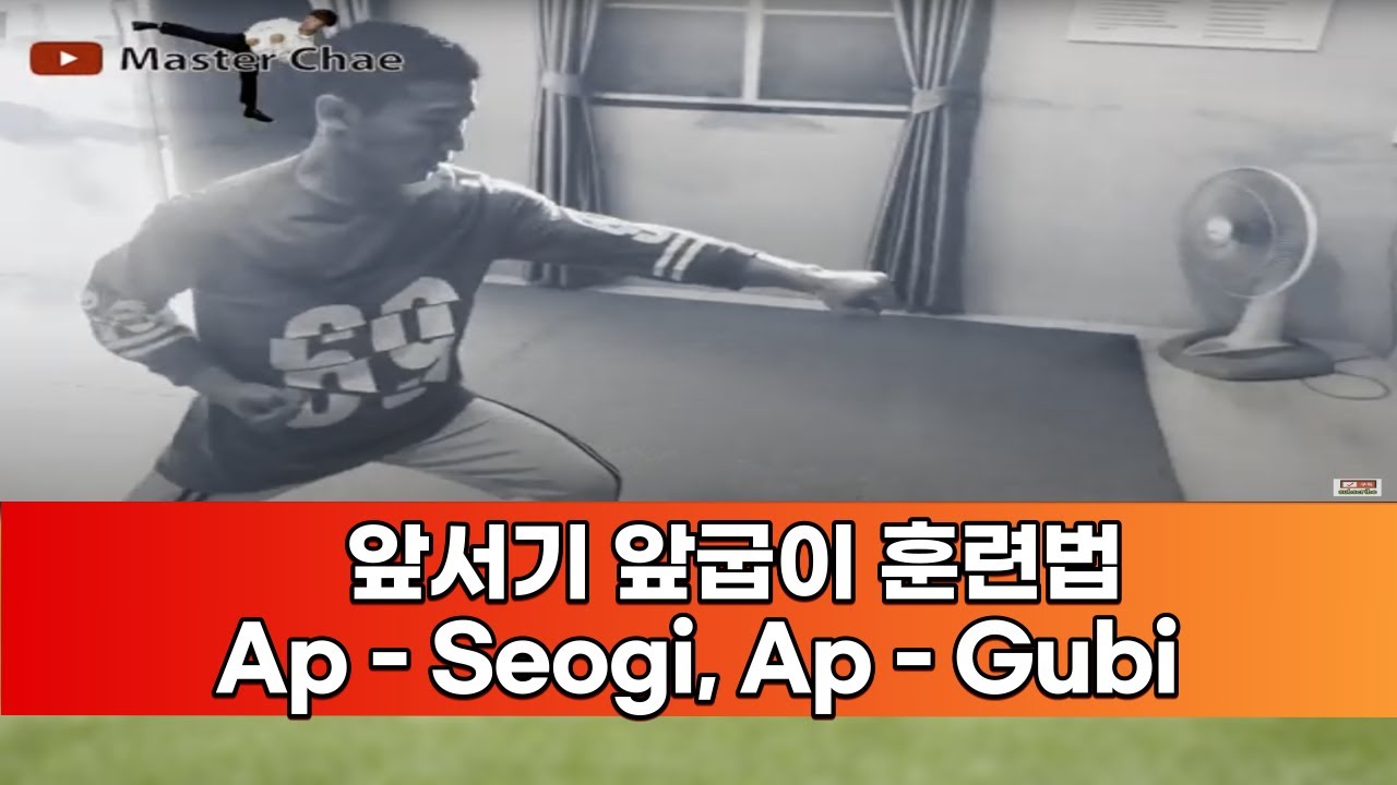 [수련 영상] 앞서기 앞굽이 훈련법 & Poomsae training about Apseogi and Apkubi