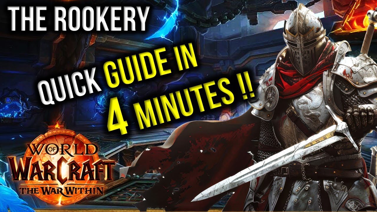 The Rookery Guide (Mythic Plus) in 4 Minutes! Season 2 The War Within World of Warcraft Dungeon