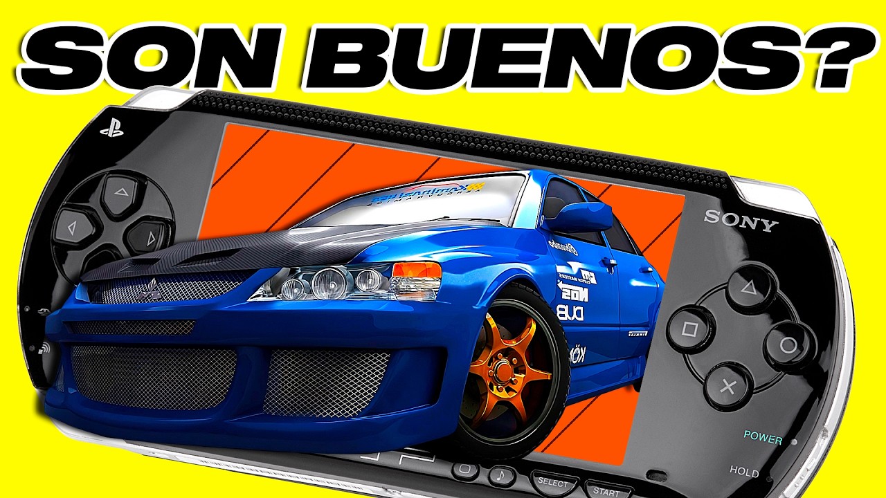 Probé los 10 MEJORES Juegos de Carreras para PSP y uno me sorprendió