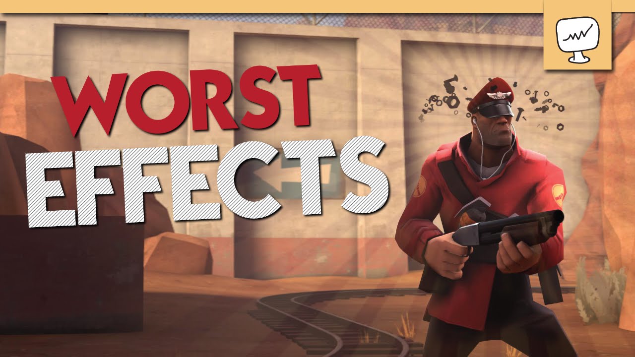 [TF2] Top 10 WORST Unusual Effects! (feat. pyrofuzion)