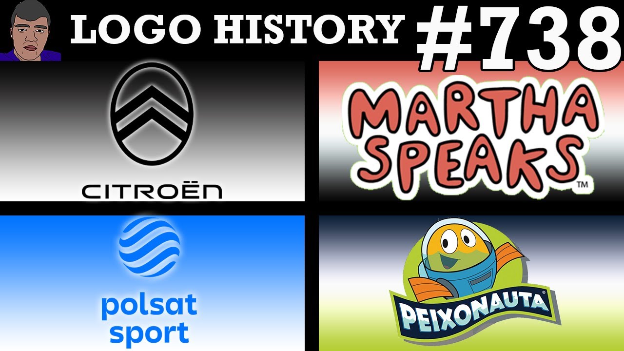 LOGO HISTORY #738 - Citroën, Peixonauta, Polsat Sport & Martha Speaks