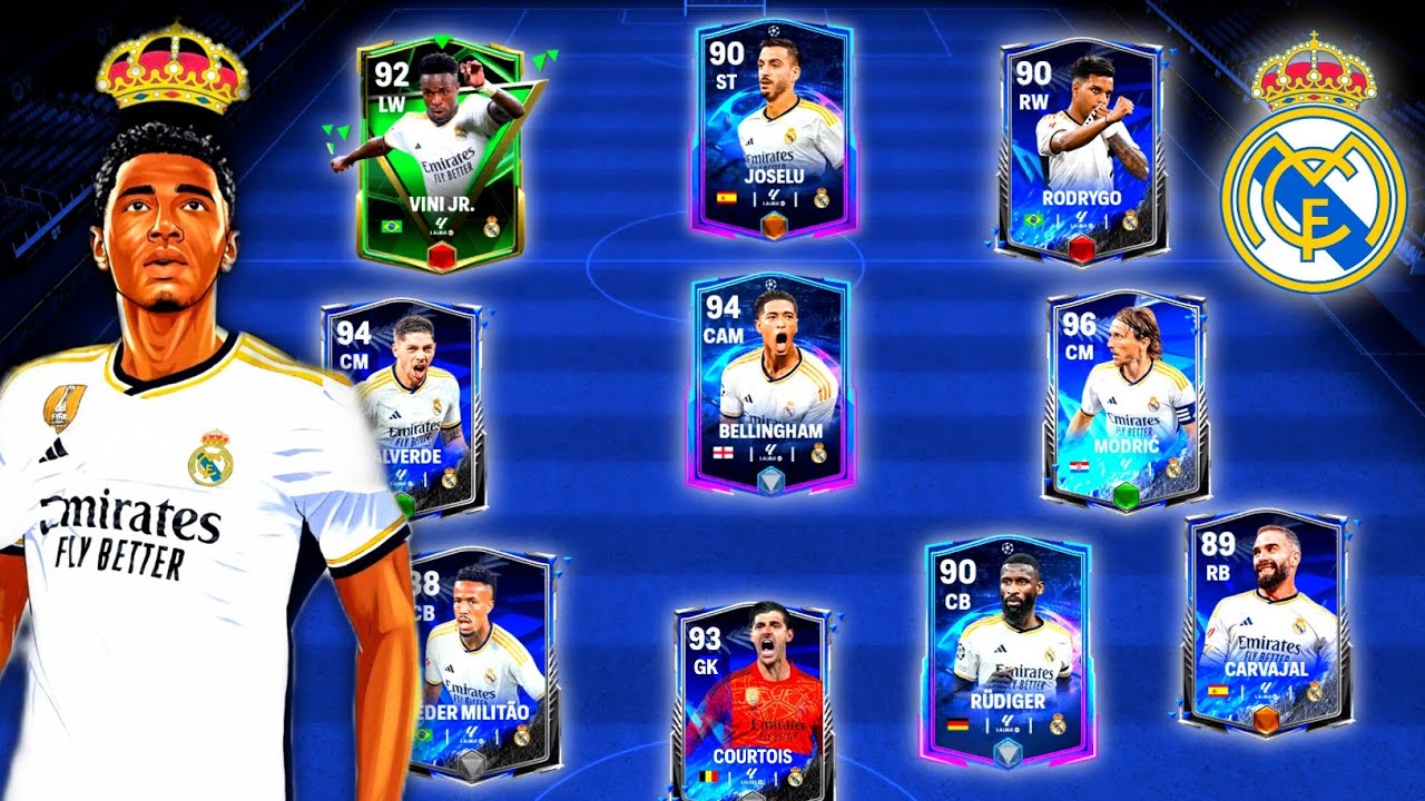 I Made New Real Madrid Squad  (Exclusive Edition) ✅