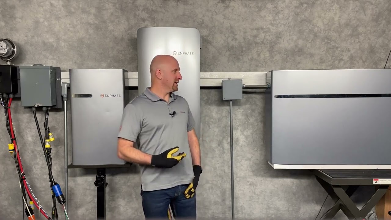 Enphase IQ Battery wiring for 3T or 10T