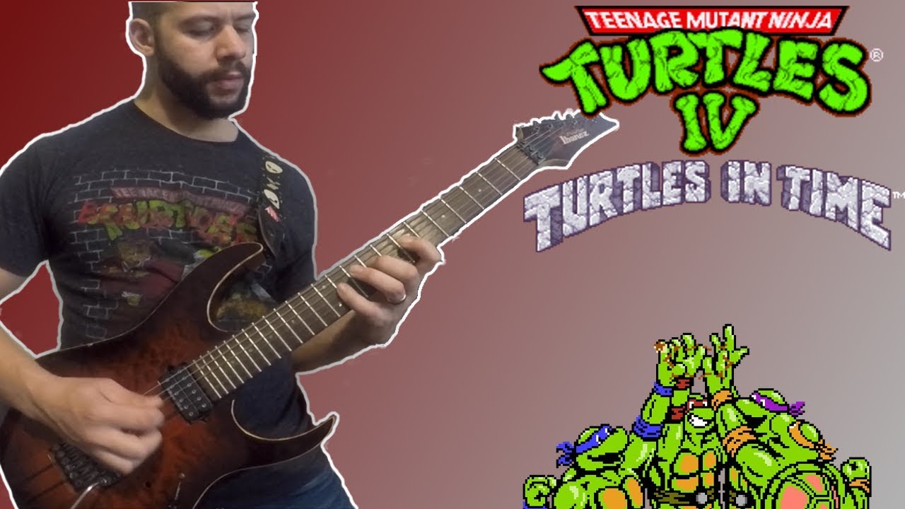 TMNT IV - Turtles in time Metal Guitar Medley by SuperMattAttacks