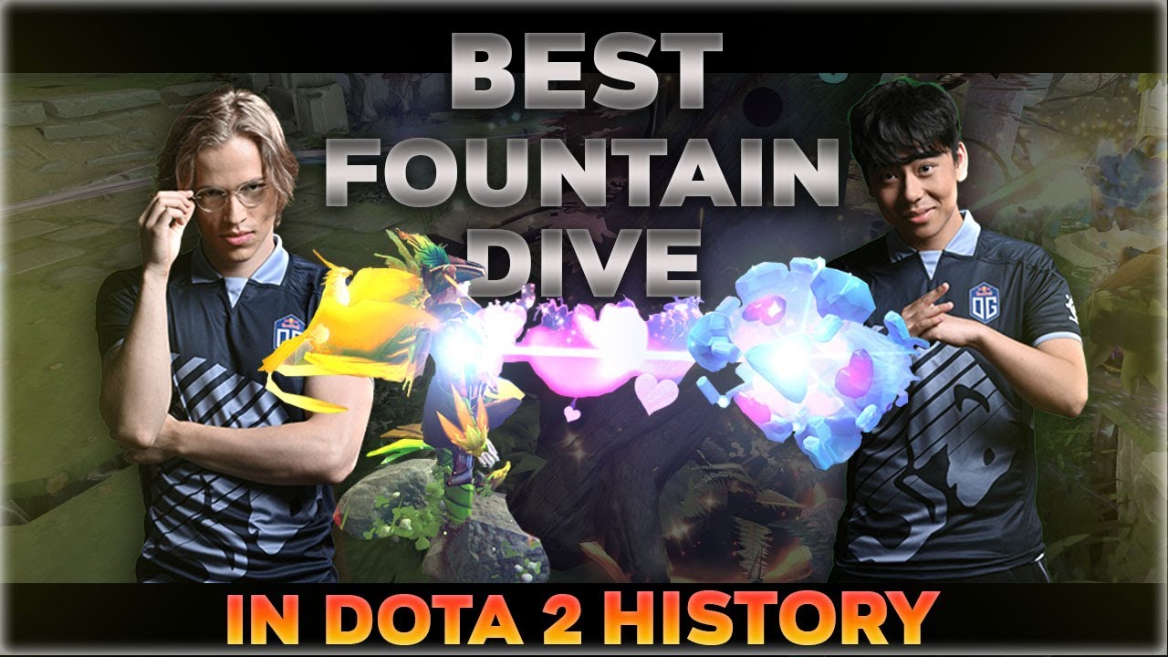 BEST & MOST ICONIC Fountain Dive & Fountain Camping Moments in Dota 2 History
