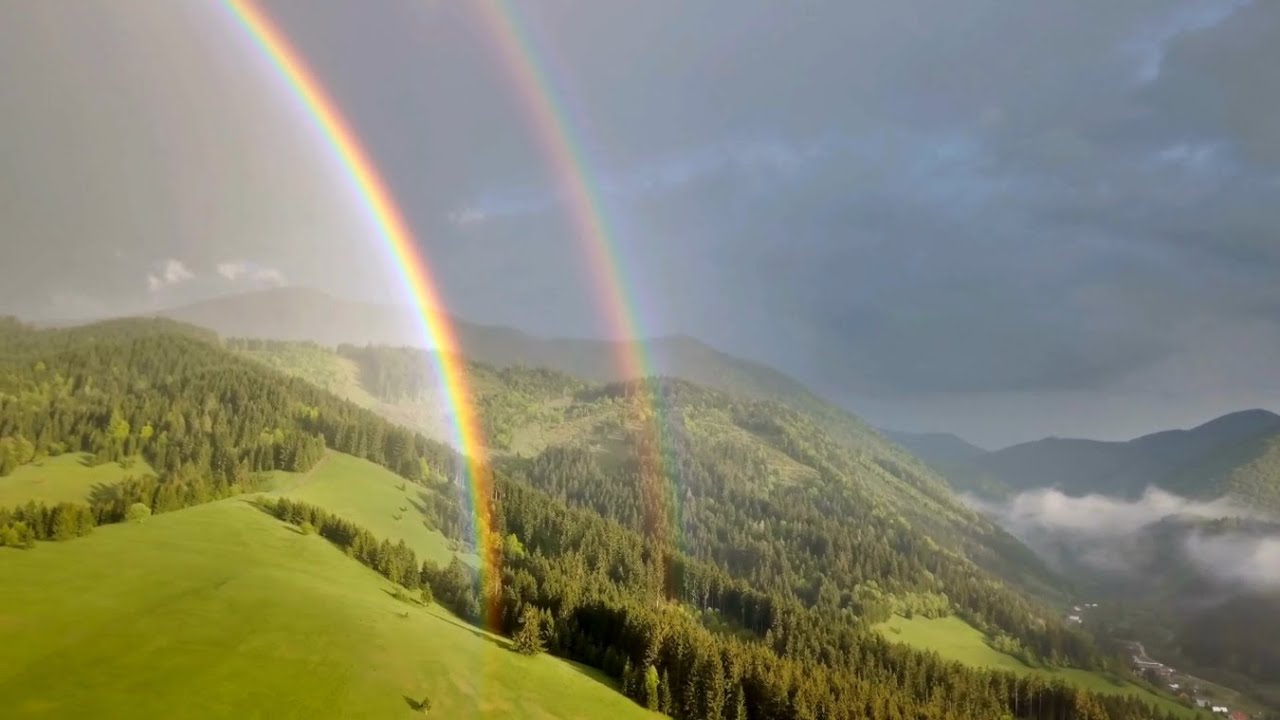 Unveiling the Magic of Rainbows: Primary and Secondary Arcs. #rainbow #science #explanation