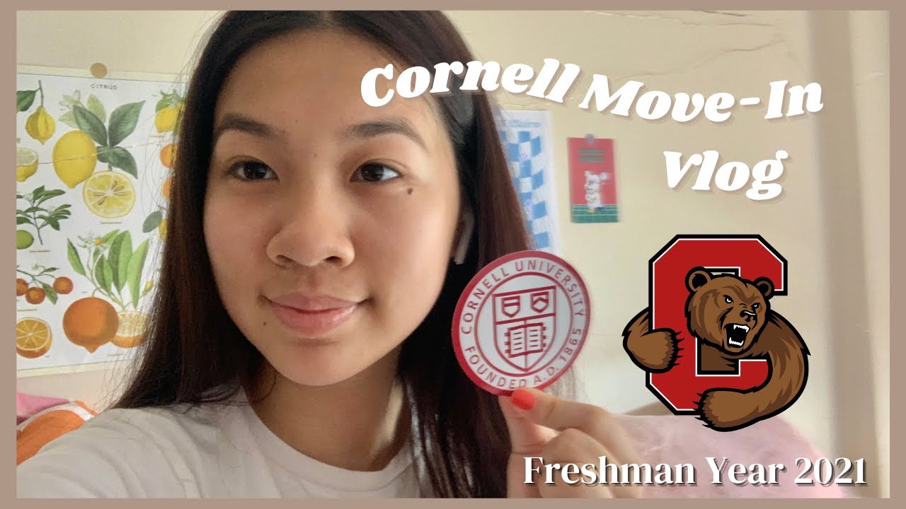 CORNELL UNIVERSITY MOVE-IN VLOG 🛏 | FRESHMAN 2021