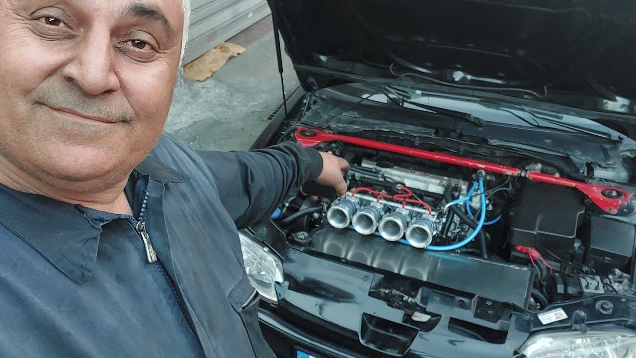Peugeot 306'nın genetiği ile oynamışlar///Canavara dönüştürmüşler///Egzozdan Ateş atıyor‼️