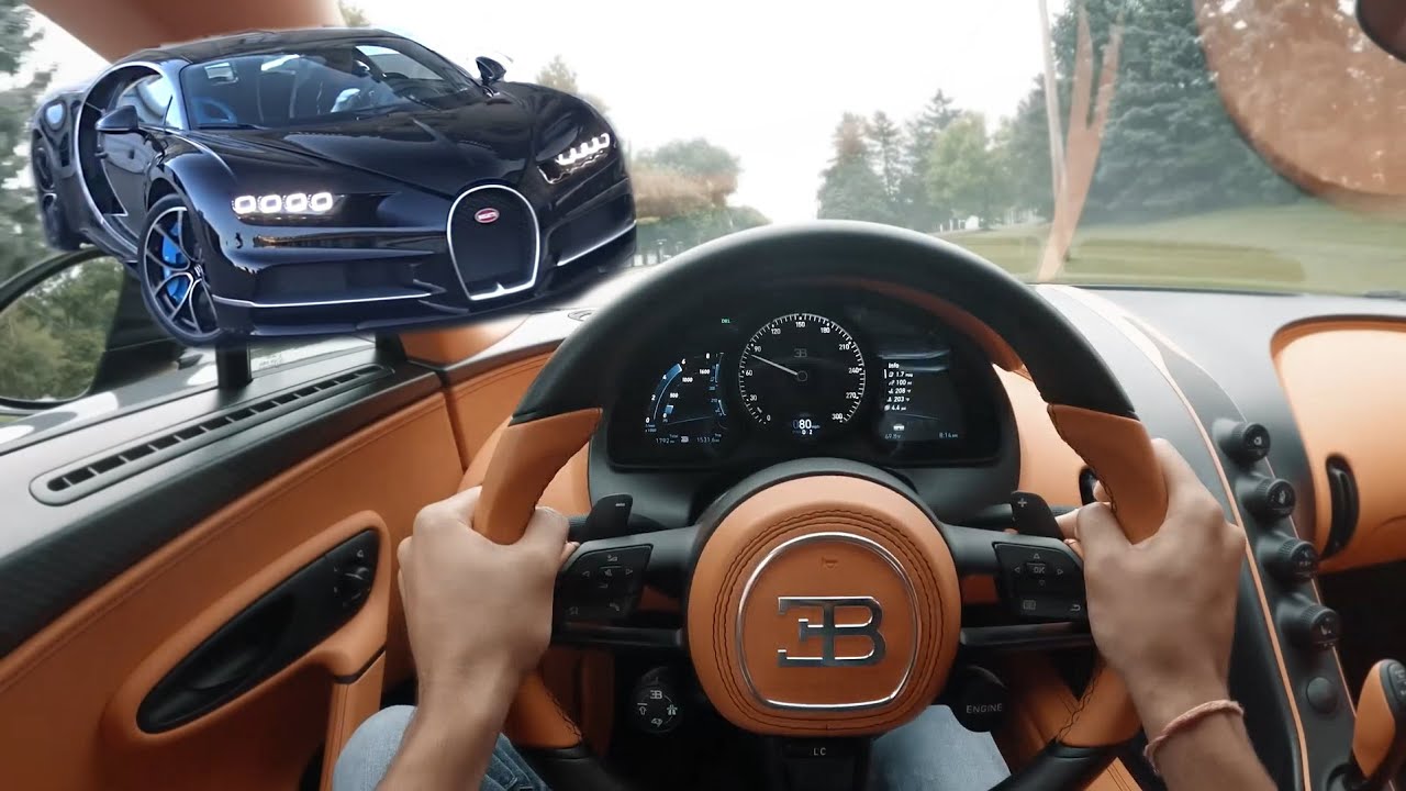 Bugatti Chiron! Pov, Revs, Accelerations!