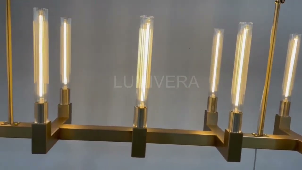 Luxury Modern Chandelier | Warm Ambient Interior Lighting