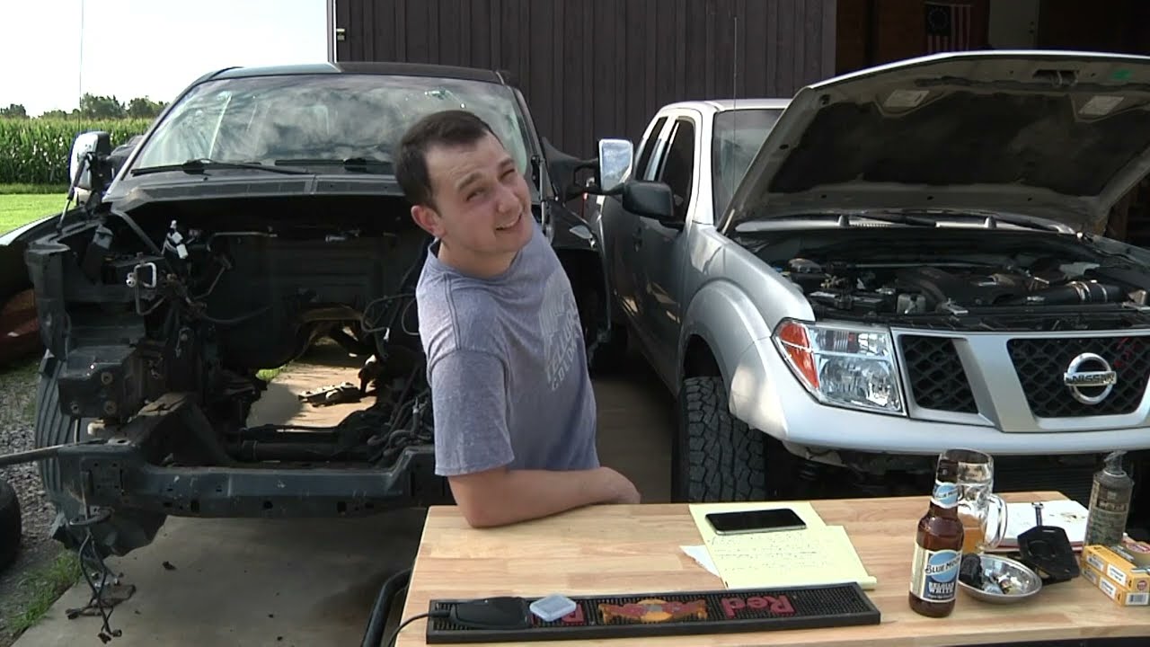Свап V8 в Nissan Frontier