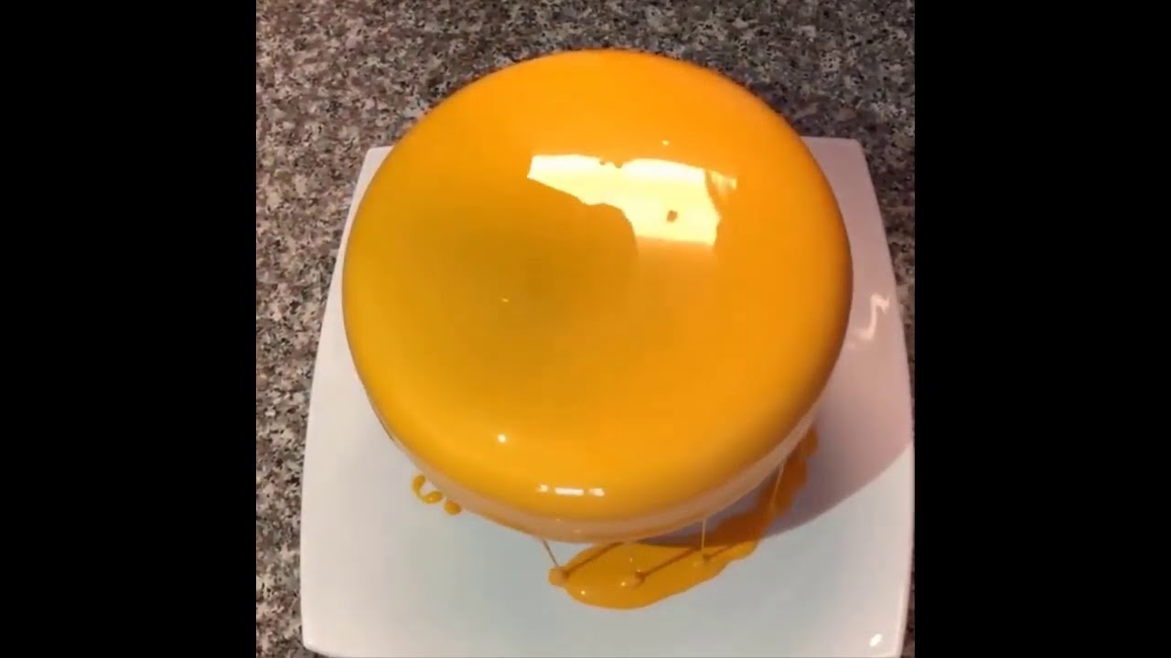 vid&eacute;o satifaisant de g&acirc;teaux