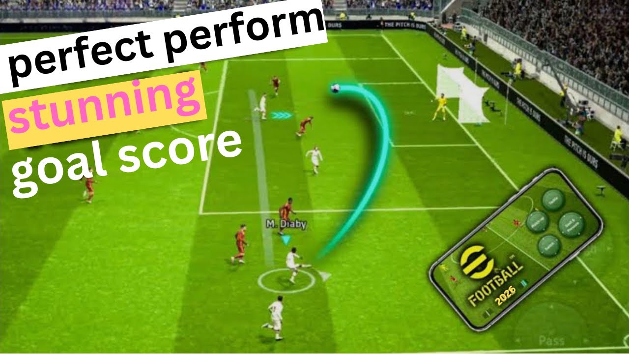 Perfect Perform stunning goal score #efootball2026 